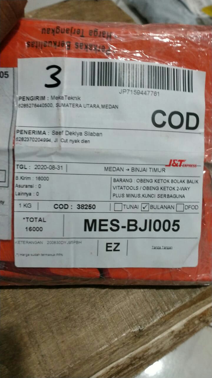 Obeng Ketok Bolak Balik Vitatools / Obeng Ketok 2-way Plus Minus