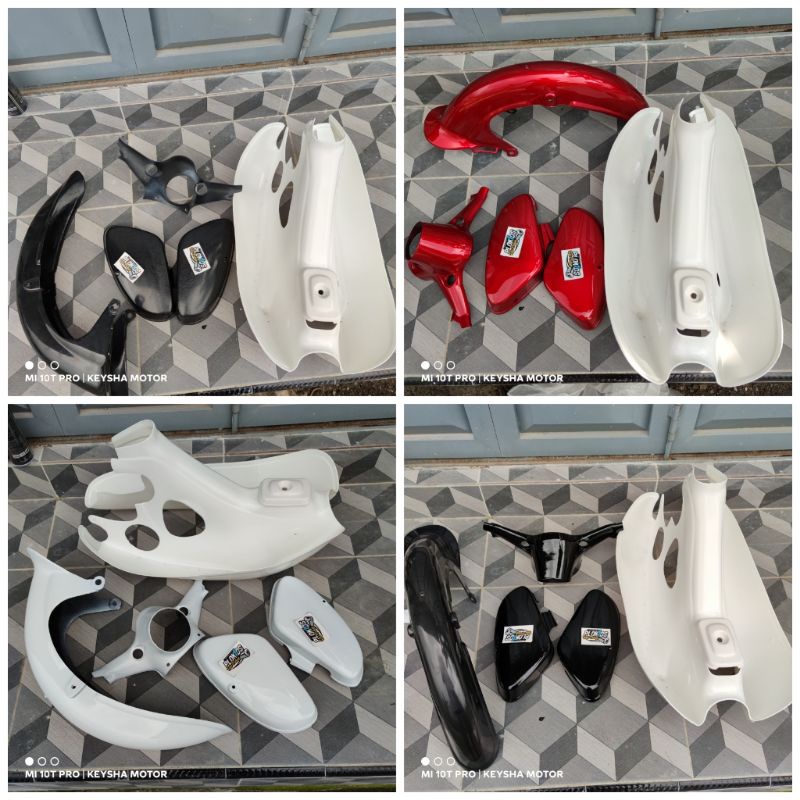 Paket sayap c70 cover aki batok bawah spakbor depan c70 sett spakbor C70 bok aki C70 pangkon stang C