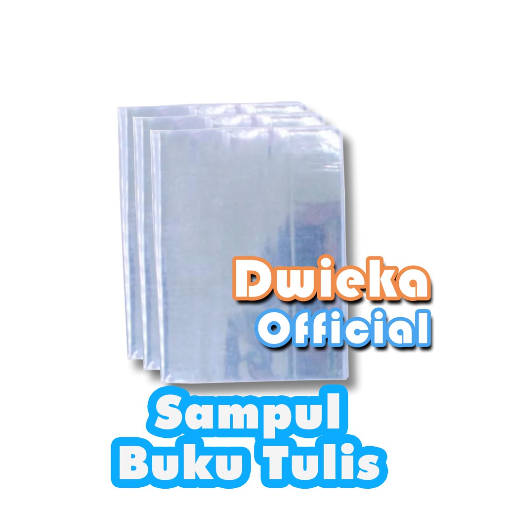 

Sampul Plastik Buku Tulis 10 Pcs