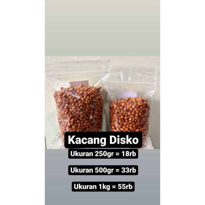 

Kacang Disko (250 gr & 500 gr)