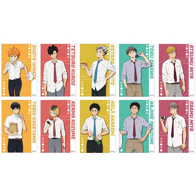 

Update Haikyuu!! Uniform Postcard Promo