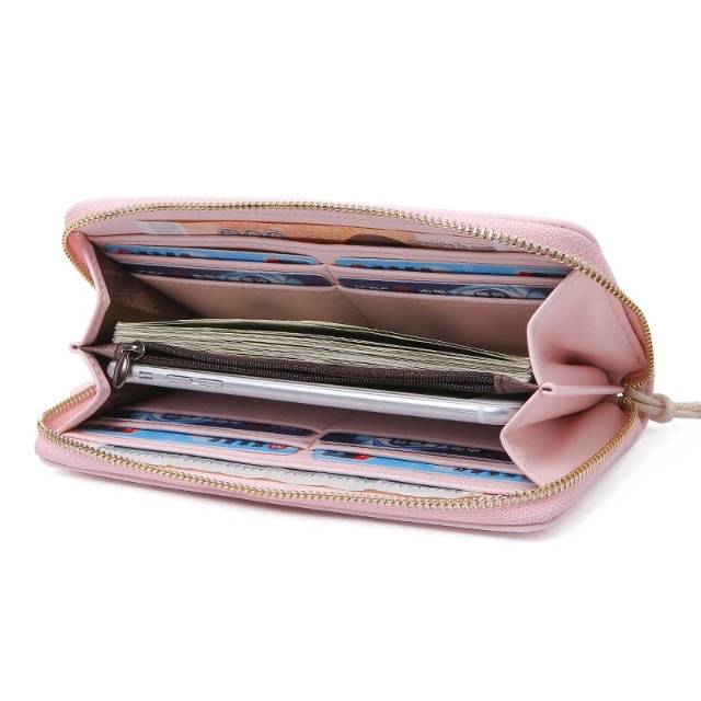 DOMPET WANITA PANJANG APPBLOG - Dompet panjang wanita KOREAN FASHION WALLET