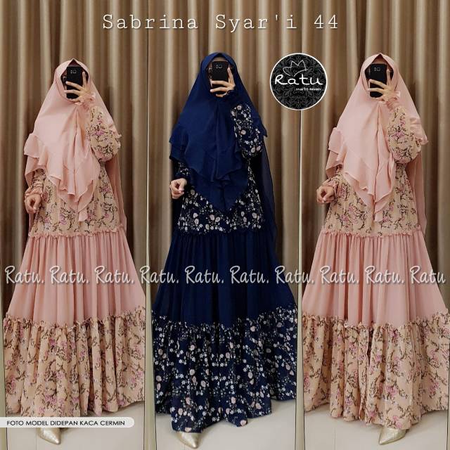 SABRINA 44 / SABRINA 45 RATU / PAKAIAN WANITA / GAMIS MURAH