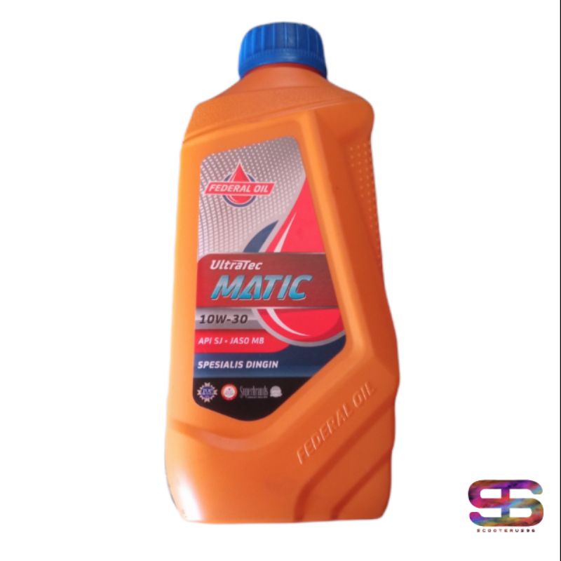 Oli Mesin Ultratec Federal Oil For Motor Matic Original