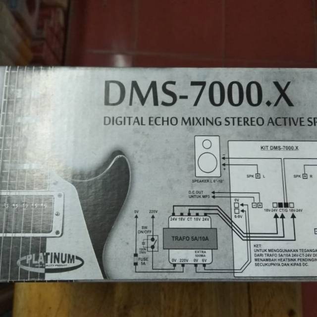Power Active DMS 7000x Plus Mp3 dan Bluetooth