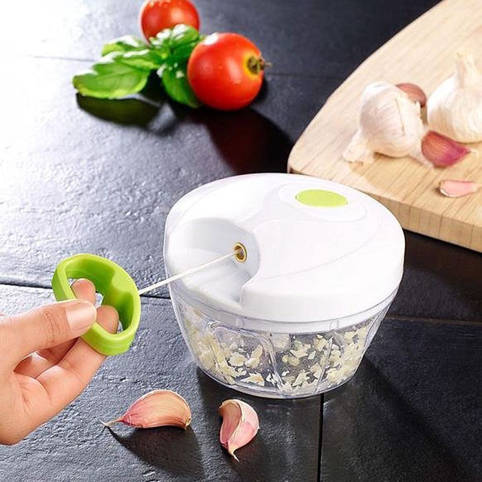 Mini Cutter Mixer Choper Chopper Q2 Alat Penghalus Pemotong Bawang Sayuran Daging Bahan Ori Original