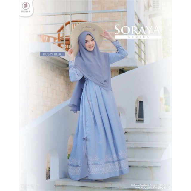 Gamis soraya by dienna/distributor gamis/gamis original /ayumuslimmode