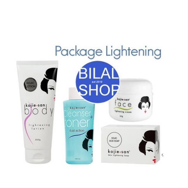 KOJIE SAN PACKAGE LIGHTENING / PAKET PERAWATAN KOJIE SAN LIGHTENING