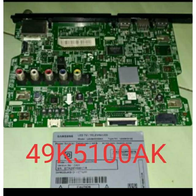 Mainboard Motherboard Mb Samsung UA 49K5100AK UA49K5100ak  UA 49K5100 49K5100AK