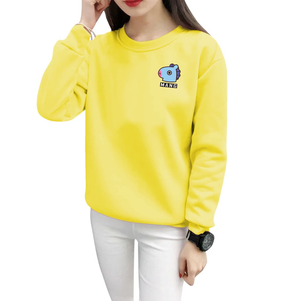 Bess - Sweater Murah Wanita / Sweater Lengan Panjang M4NG LOGO