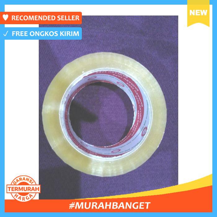 Selotip & Double Tape - Lakban Bening Daimaru 100Yard 1 Pack - Pengikat & Perekat