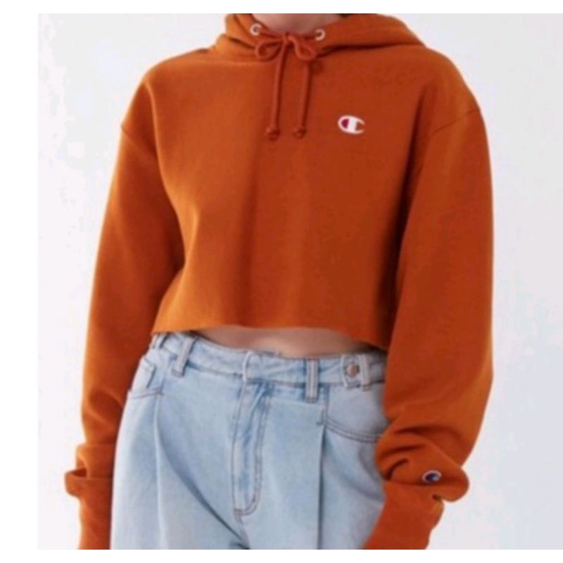 hoodie crop champion
