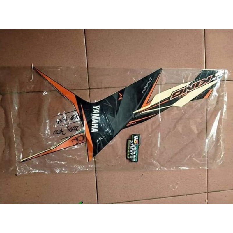 STRIPING STANDAR MX KING TAHUN 2019 OREN ORI  STRIPING STICKER MX KING 2019 OREN