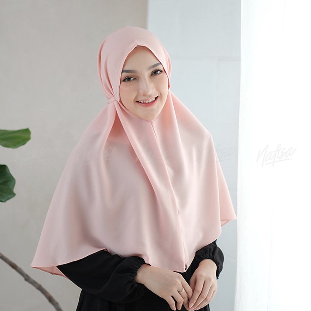 Hijab Instan Nafisa HIJAB QUEEN | Jibab Instan Non Ped Variasi Tali Premium Kerudung Instan Tanpa Bergo