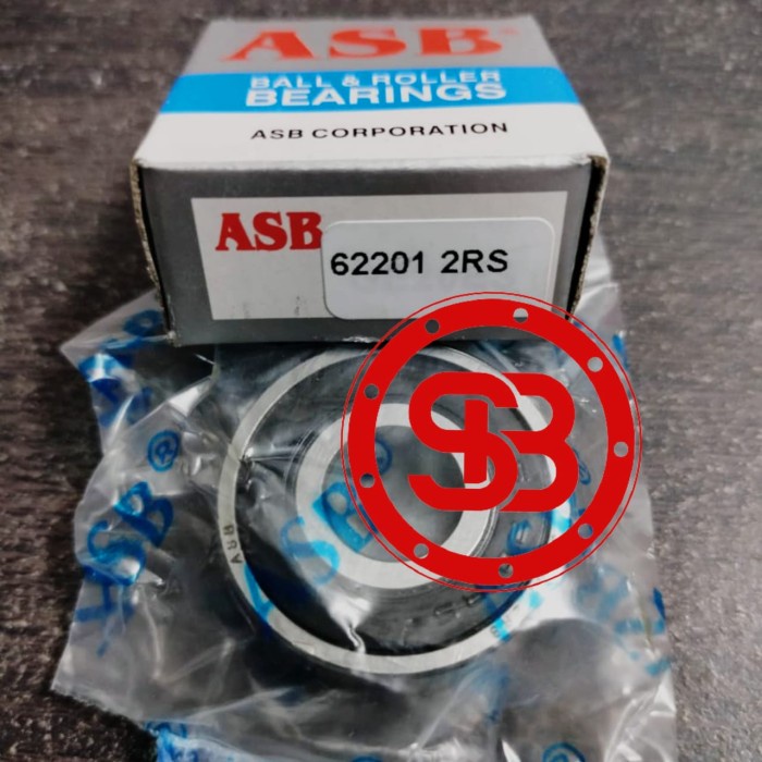 Bearing / Laker / Laher 62201 2RS ASB