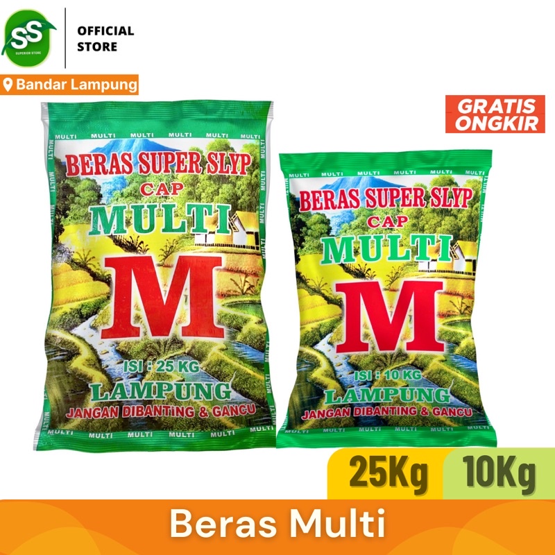 

Beras Multi M 25kg & 10kg