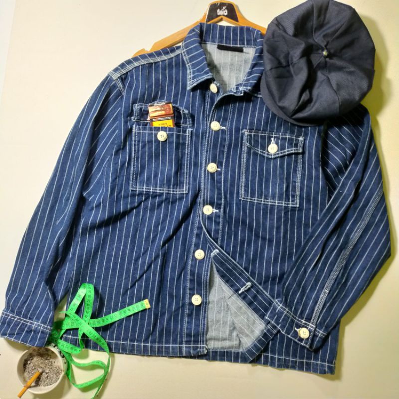 Denim Hickory Workshirt 5ALL.as Urban Casual