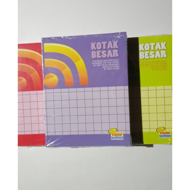 Jual Buku Tulis Kotak Besar Vision Shopee Indonesia