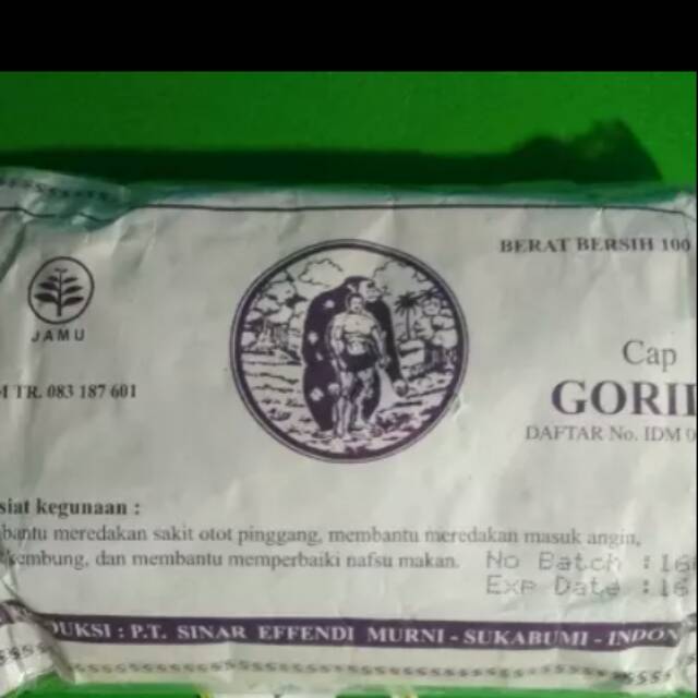 

Jamu cap gorila