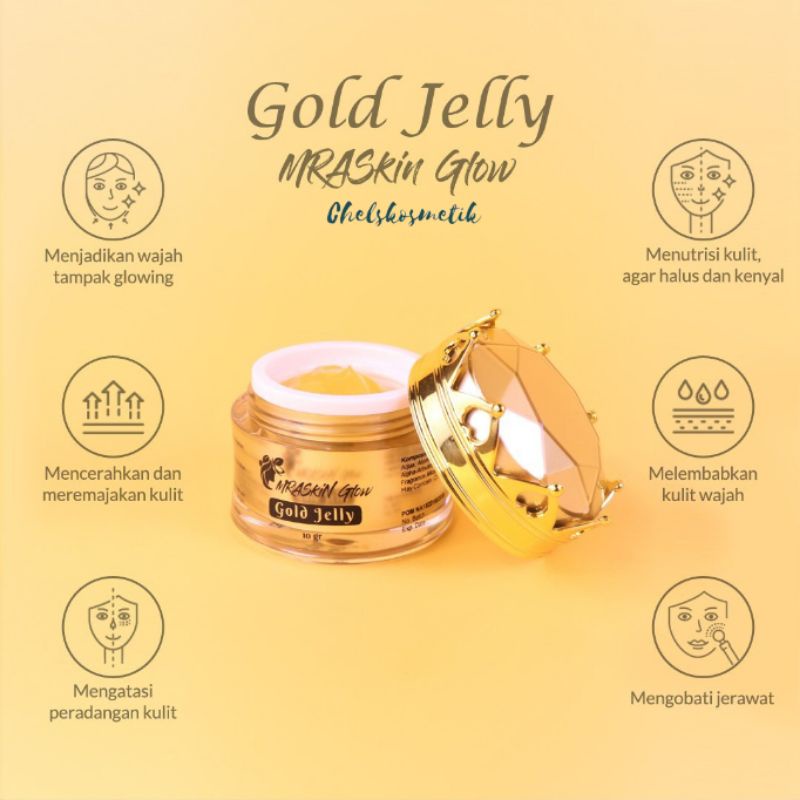 Gold Jelly MRASkin Glow Original BPOM