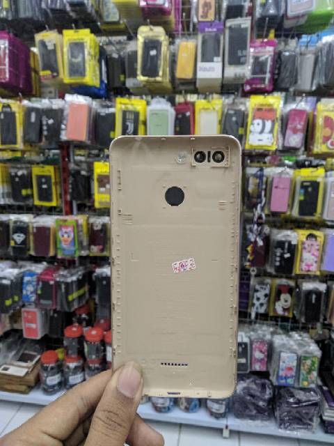 Backdoor Casing tutup baterai redmi 6 bshan metal seperti bawaan original casing hp