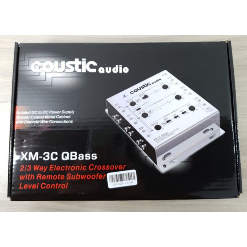 crossover aktif coustic audio XM-3C 2/3 way