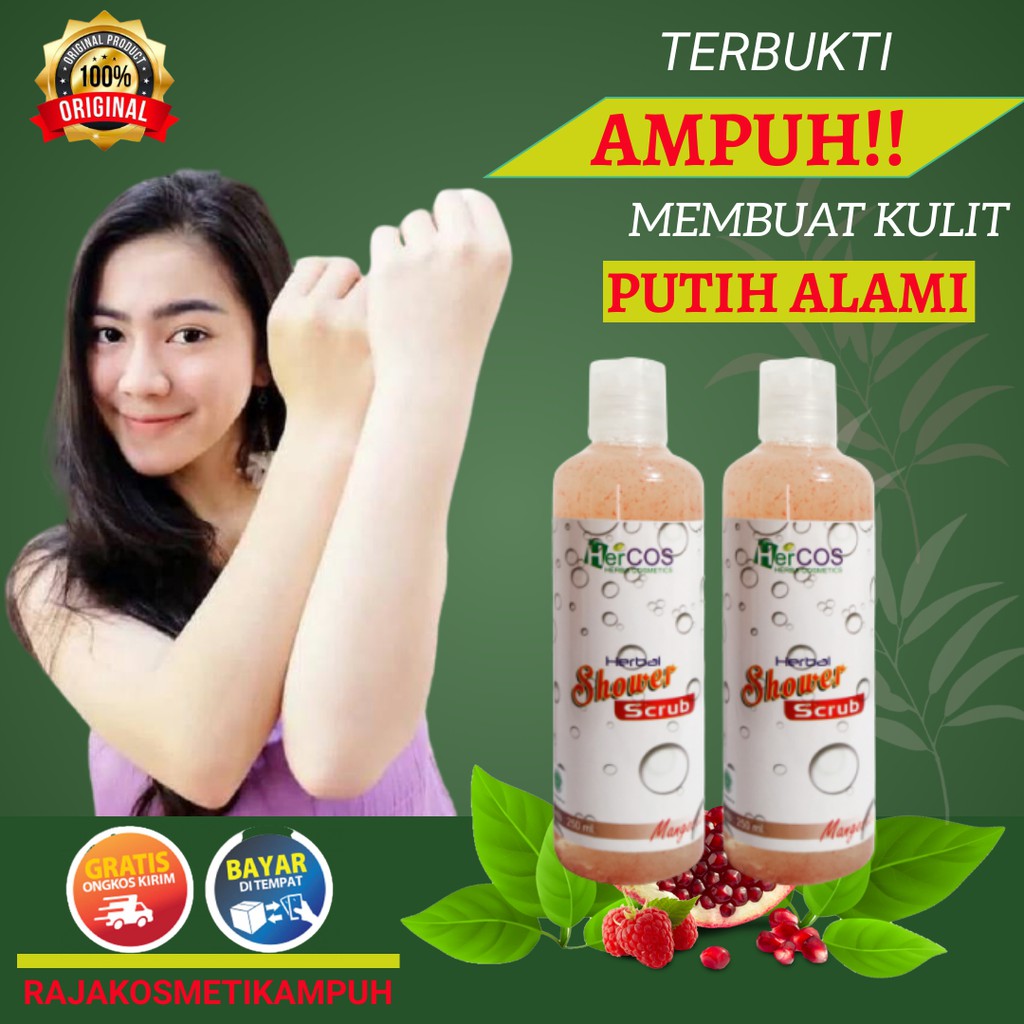 Lulur Pemutih Pria Wanita Kulit Badan Wajah Tubuh Muka Ketiak Selangkangan Pantat Jerawat Ampuh