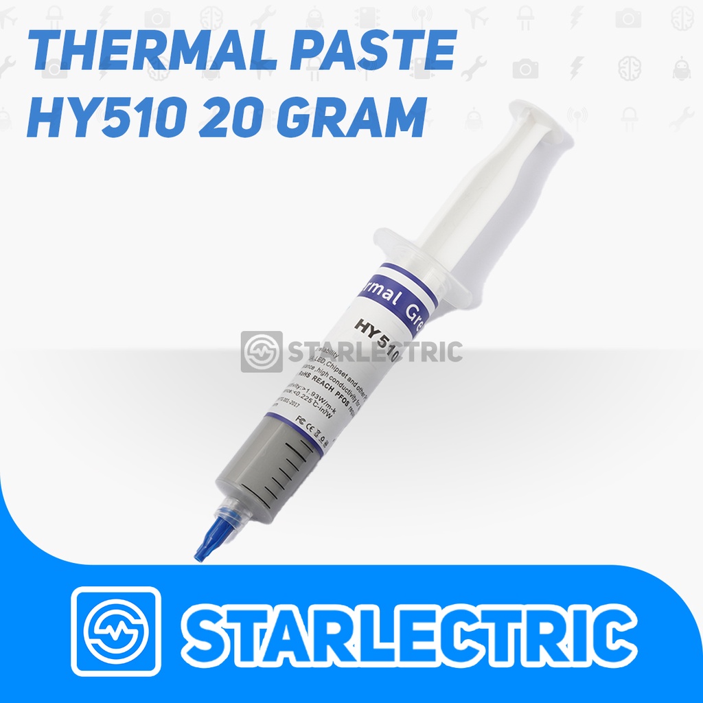 HY510 Thermal Grease HY-510 Pasta Pendingin Heatsink Peltier 20 Gram