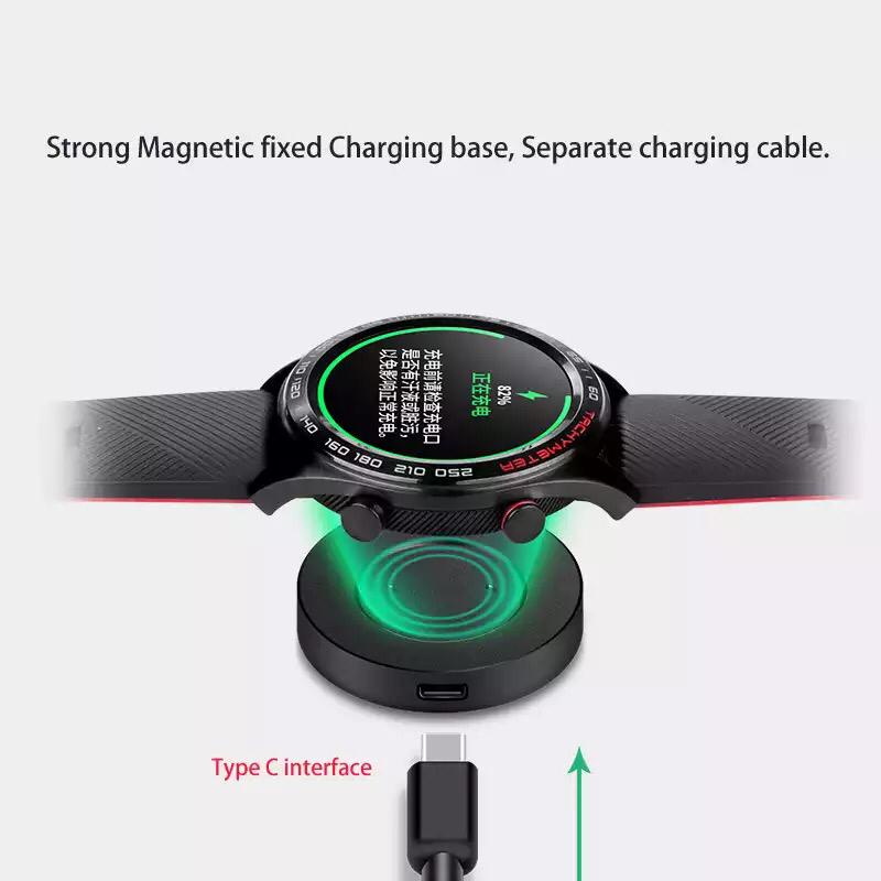 Charger USB Smart Watch Hw  GT2 42/46Mm / Honor Magic 46Mm Kabel Magnetic Pengisian Docking
