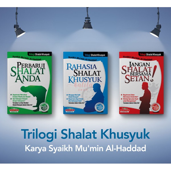 Buku Trilogi Shalat Khusyuk Rayyan Shopee Indonesia