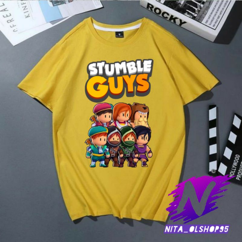 baju stumble guys kaos anak stumble guys hero baju stumble guys karakter hero