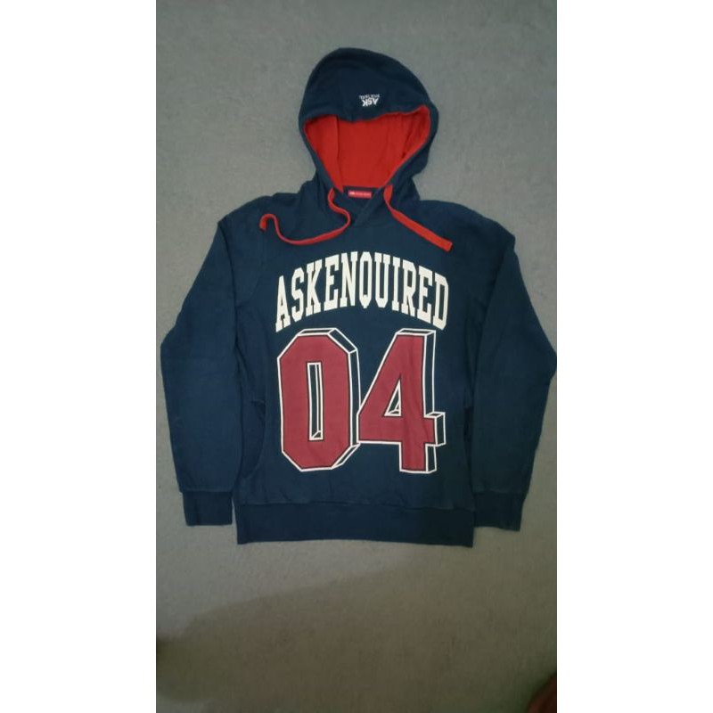 Jacket laki-laki second - Jacket Ask Enquired KW Keren sz M navy