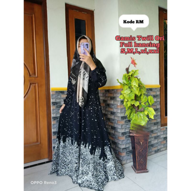 GAMIS TWILL ORI, GAMIS TWILL FULL KANCING/AKSARA JAWA//GAMIS TWILL KLOK