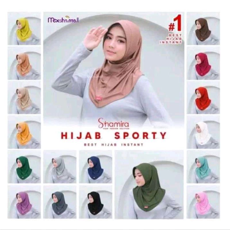 kerudung sport by shamira
