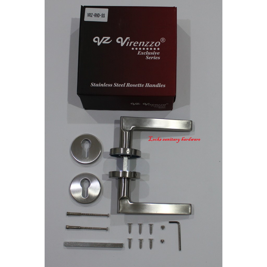 GAGANG ROSET/ROSETTE HANDLE STAINLESS MEREK VIRENZZO TIPE RHD-SS