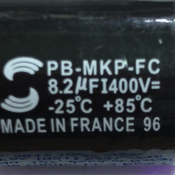 New kapasitor solen france asli 8.2uf 82uf 400v