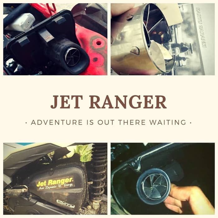 GRANDSALE   Jet Ranger Cyclone - Turbo Ventilator Air Intake System Khusus Motor