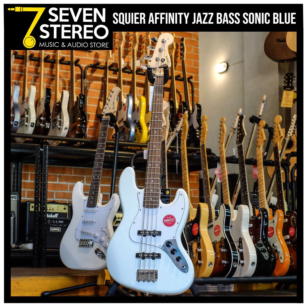 Squier Affinity Jazz Bass Sonic Blue