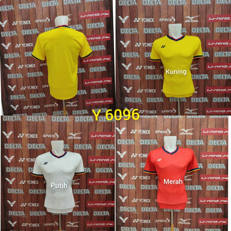 Kaos Olahraga Badminton Yonex Import Y 6096