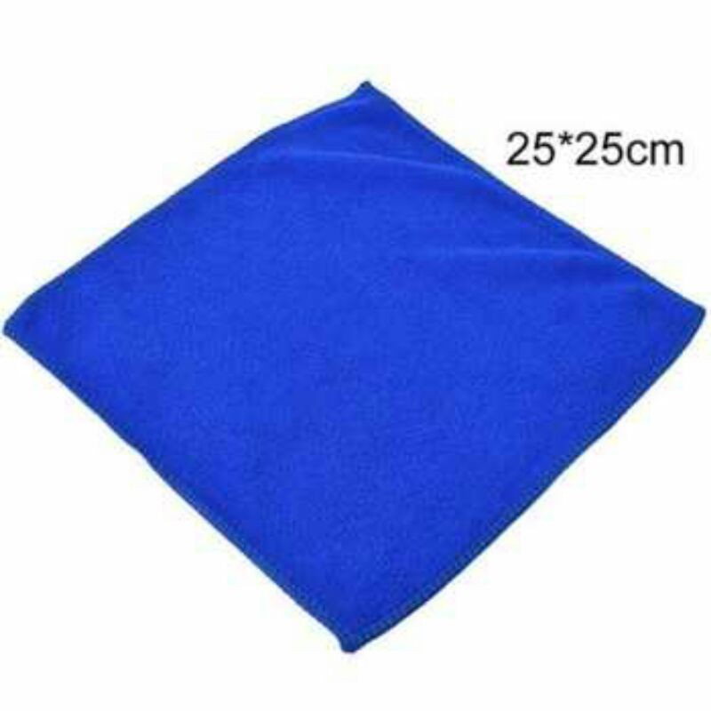 [BISA COD] TERMURAH Handuk Microfiber Lap Pengering Mobil Lembut dan Halus Ukuran 25x25cm