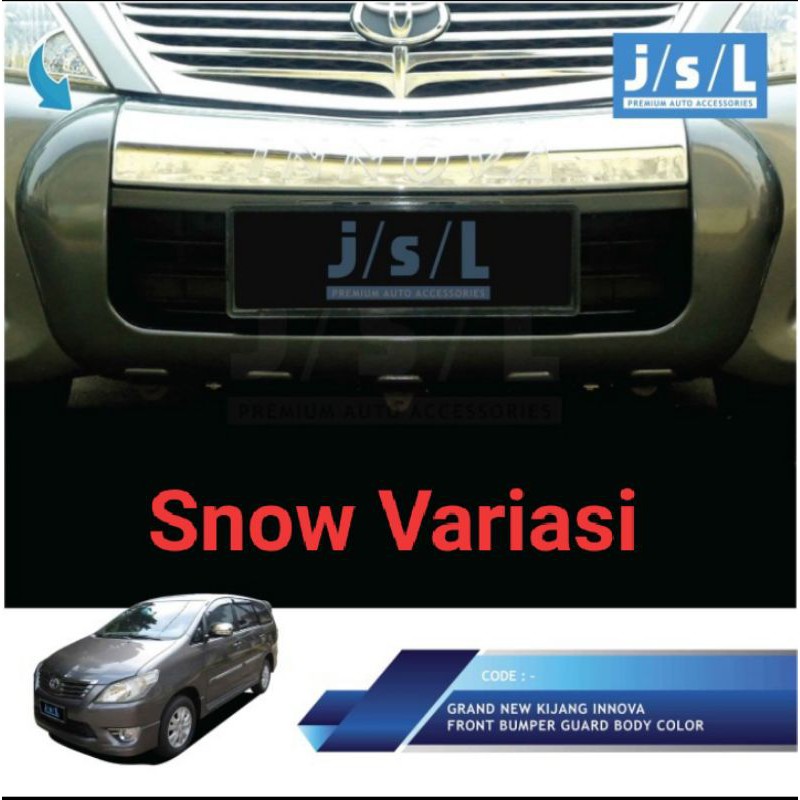 Kijang Innova front bumper guard body color / tanduk depan JSL