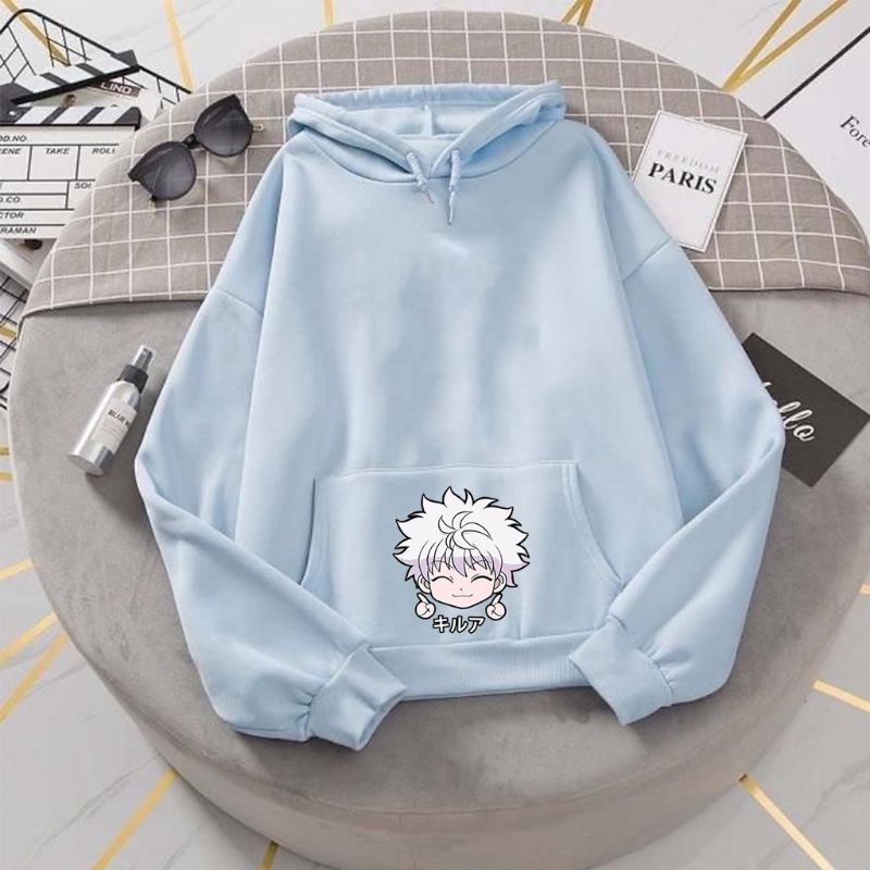 HOODIE ANIME PREMIUM HUNTER X HUNTER KILLUA ZOLDYCK CHIBI