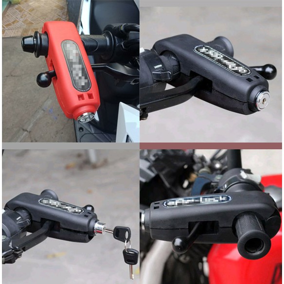 0464 ONYX Lock Kunci Gembok Pengaman Stang Motor Grip Lock-5
