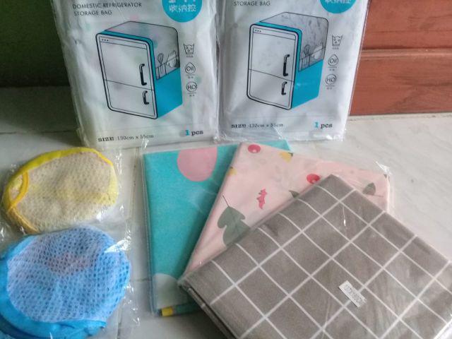 [1kg 6pcs] Taplak Meja Alas Meja Motif Anti Air Ukuran Besar