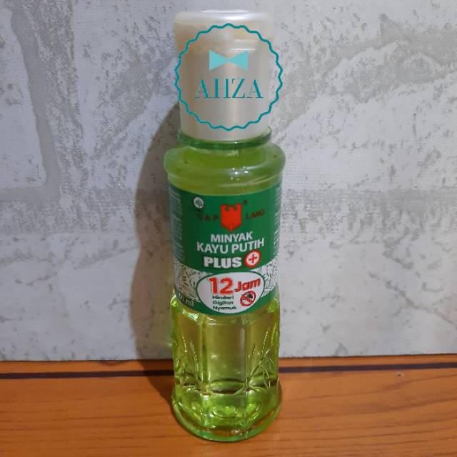 AHZA MINYAK KAYU PUTIH PLUS ANTI NYAMUK 8JAM 12JAM CAP LANG 15ML/30ML/60ML/120ML