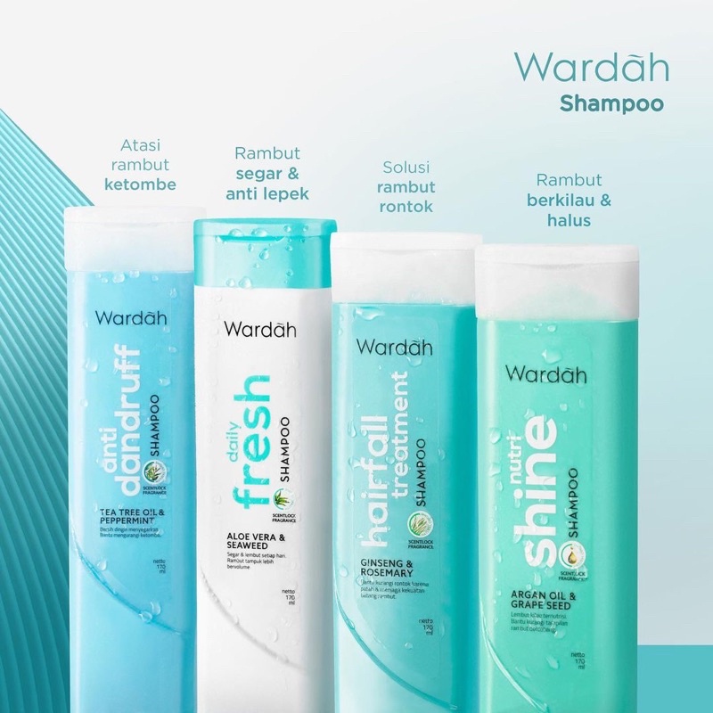 Wardah Nutri Shine Shampoo 170 ml