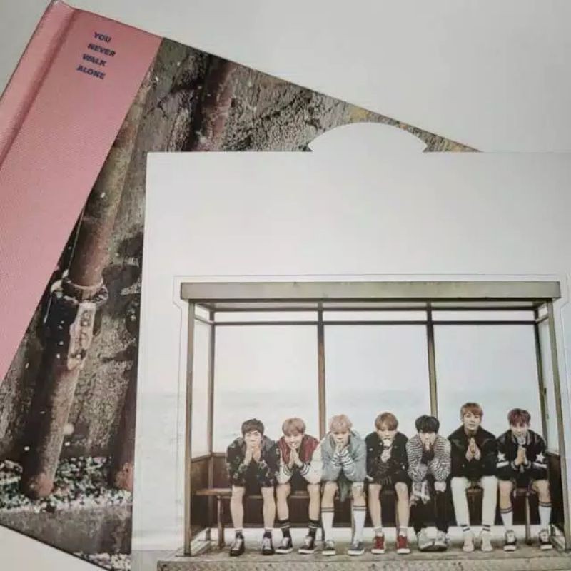 OFFICIAL BTS ALBUM YOU NEVER WALK ALONE