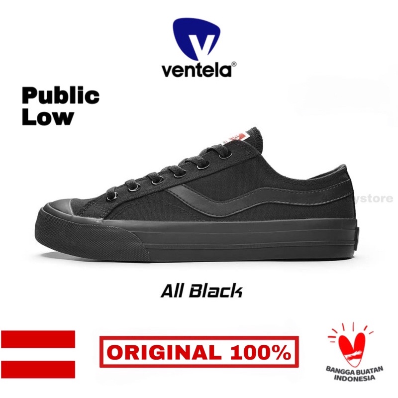 Ventela Public Low All Black [ORIGINAL]