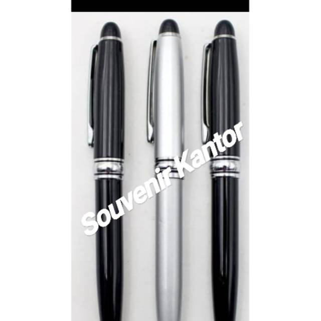 

Pen Metal PM 30 Pulpen Stainless Bisa Custom Logo/Nama