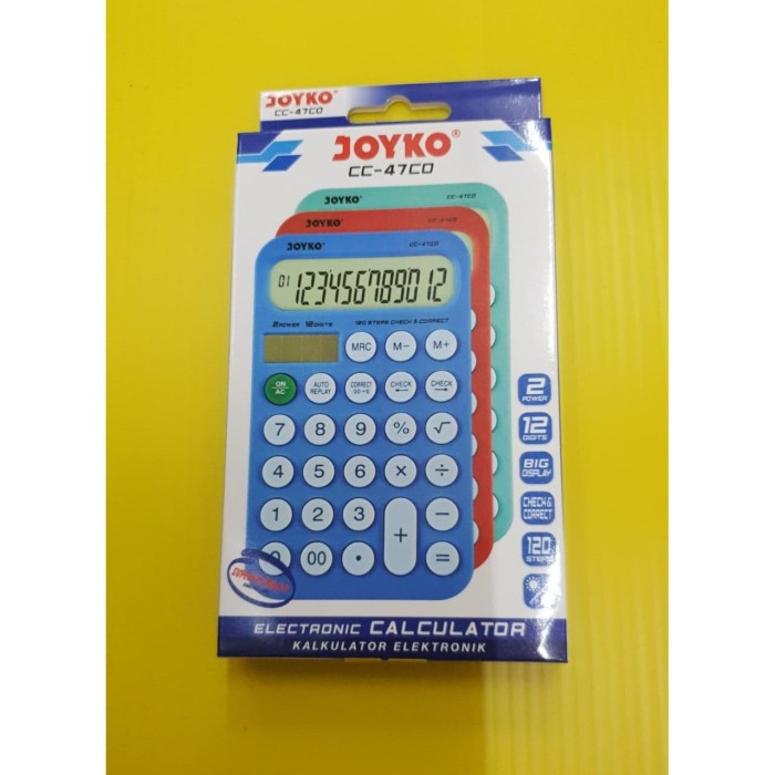 

CALCULATOR JOYKO CC-47CO (12digits) | KALKULATOR